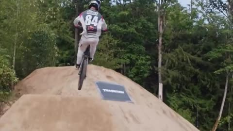Extreme bike run