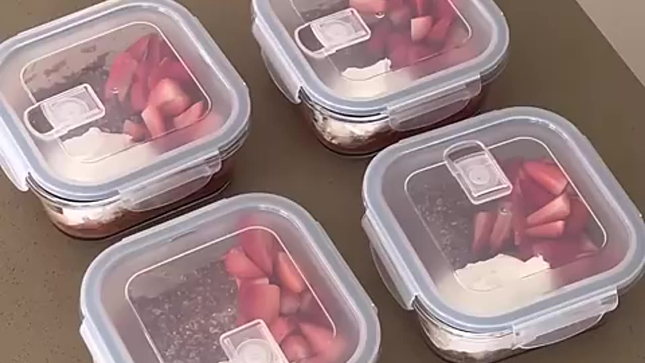 Must Watch: meals prepped ready for a big week of training