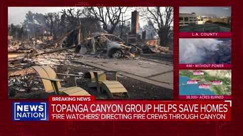 'Fire watchers' seek to protect Topanga Canyon homes | NewsNation Prime