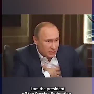 I am not your friend. I am the president of the Russian Federation. For 146 million people who have their own interests, and I have to stand up for them"- Putin