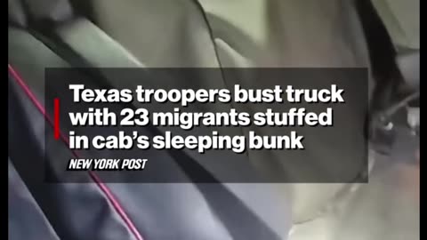 23 Migrants Found in Truck's Sleeper Bunk