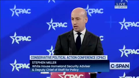 In 35-Seconds, Stephen Miller Breaks Down What the Trump Administration's Team Is Doing