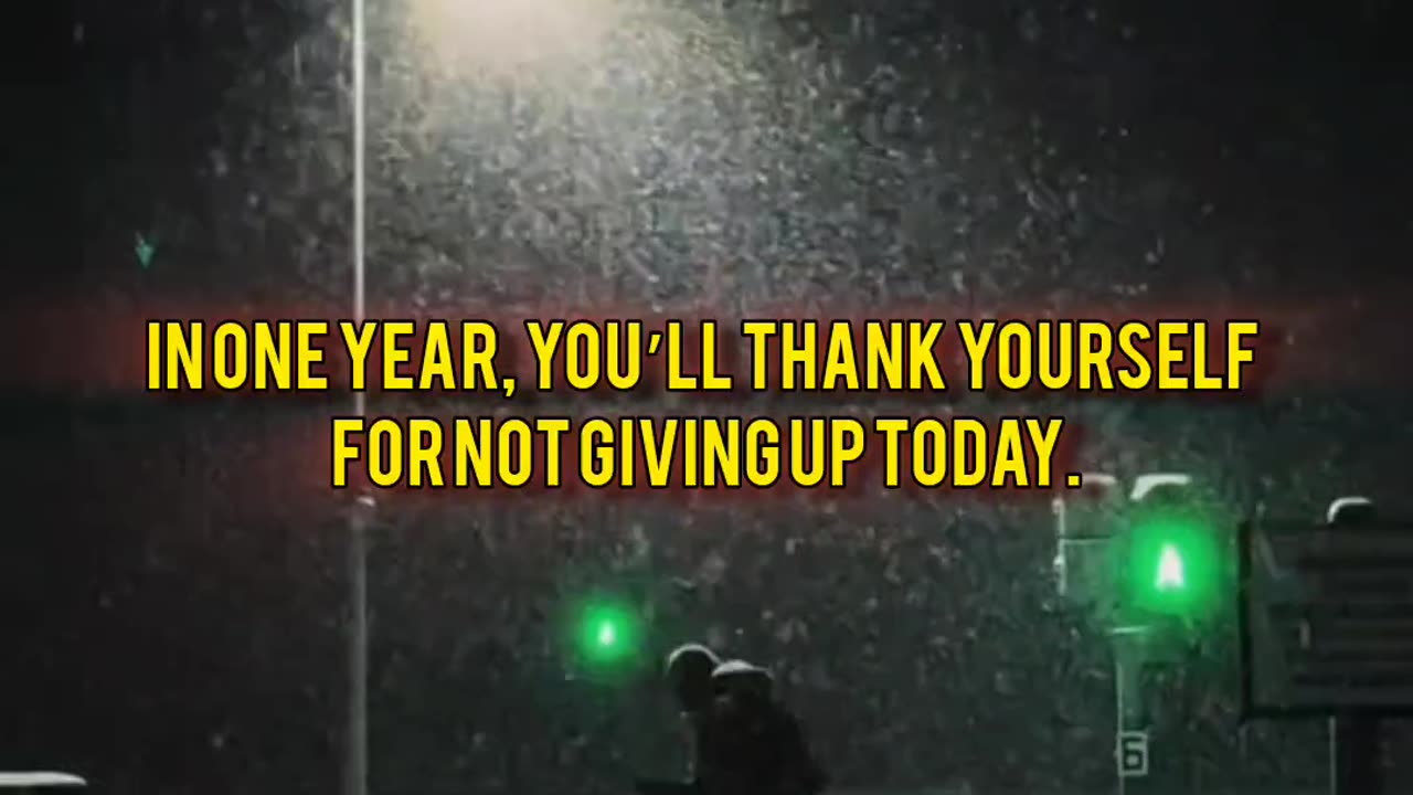 Endure now. Shine later