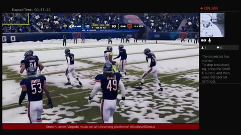 Caleb Williams Iceman Mode| Bears 28-27 Rams Simulation