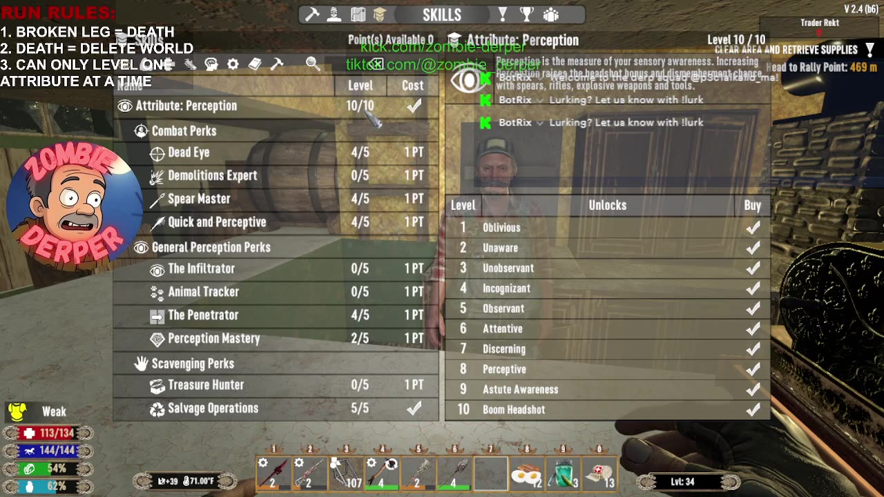 Crayon Eater vs Wild West | 7 Days to Die Permadeath