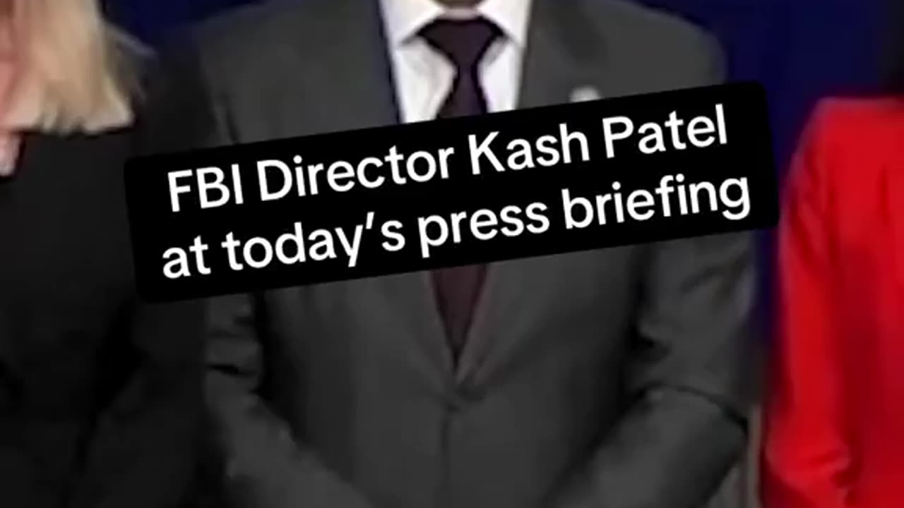 FBI Director Kash Patel What's wrong with him?