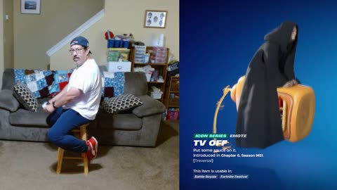 FFG Dance Fortnite Emotes TV Off