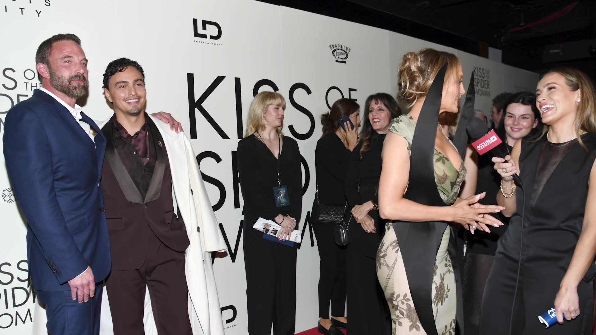 Jennifer Lopez and Ben Affleck reunite on the red carpet