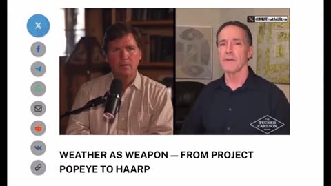 Tucker interview - guy is from the docu (The Dimming) highly recommend ..