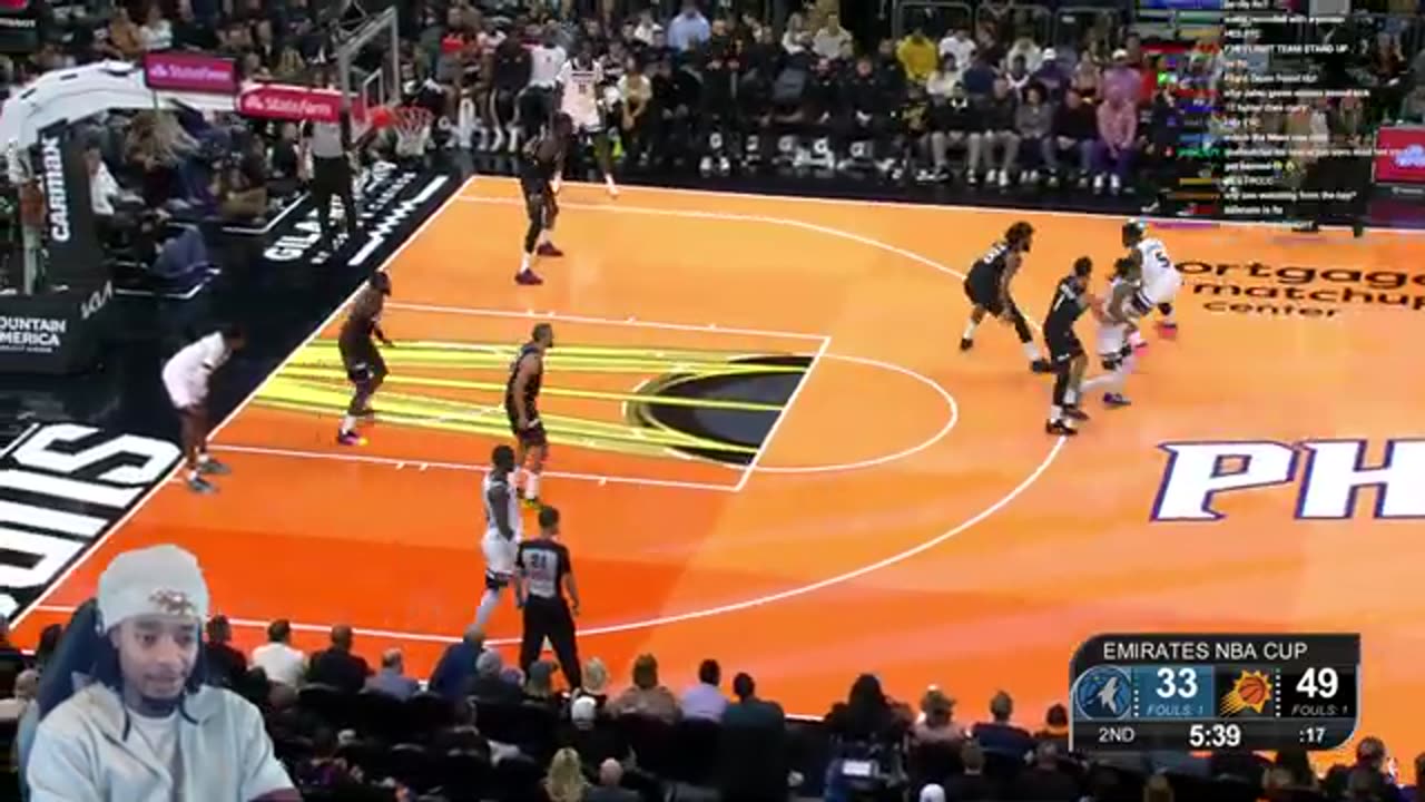Flight reacts to Minnesota at phoenix suns game highlights