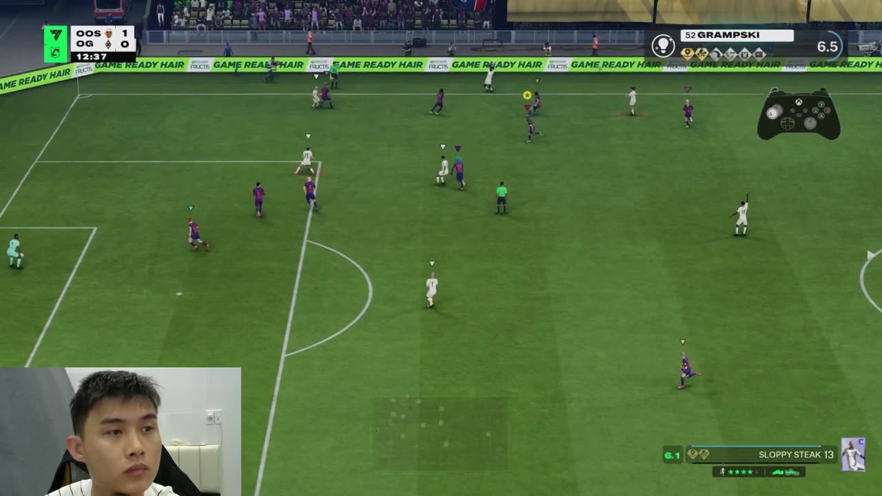 Clubs with viewers GAME 3