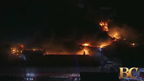 Massive fire breaks out at Pennsylvania aerospace manufacturer