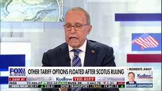 Larry Kudlow If you think tariffs ended with today's SCOTUS decision, think again.