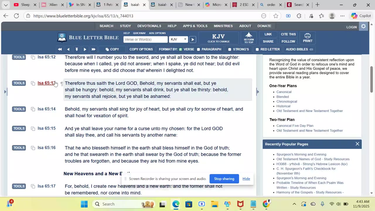 Your sins have withholdeth good things from you including SNAP