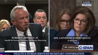 Robert Kennedy Jr. Gives Epic Response to Big Pharma Shill Senator