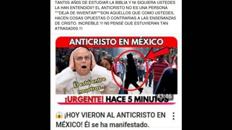 LOS TERRORIFICOS VIDEOS DEL FALSO PAPA LEON XIV