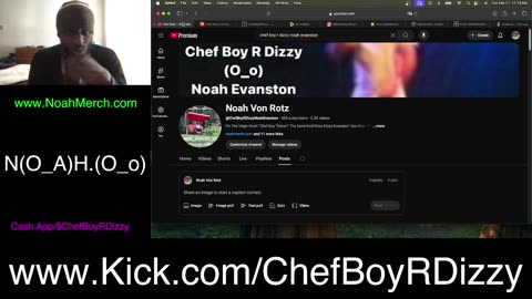 Chef Boy R Dizzy VLOG: @KickStreaming (O_o) #February #11 #2025 (O_o) www.Kick.com/ChefBoyRDizzy