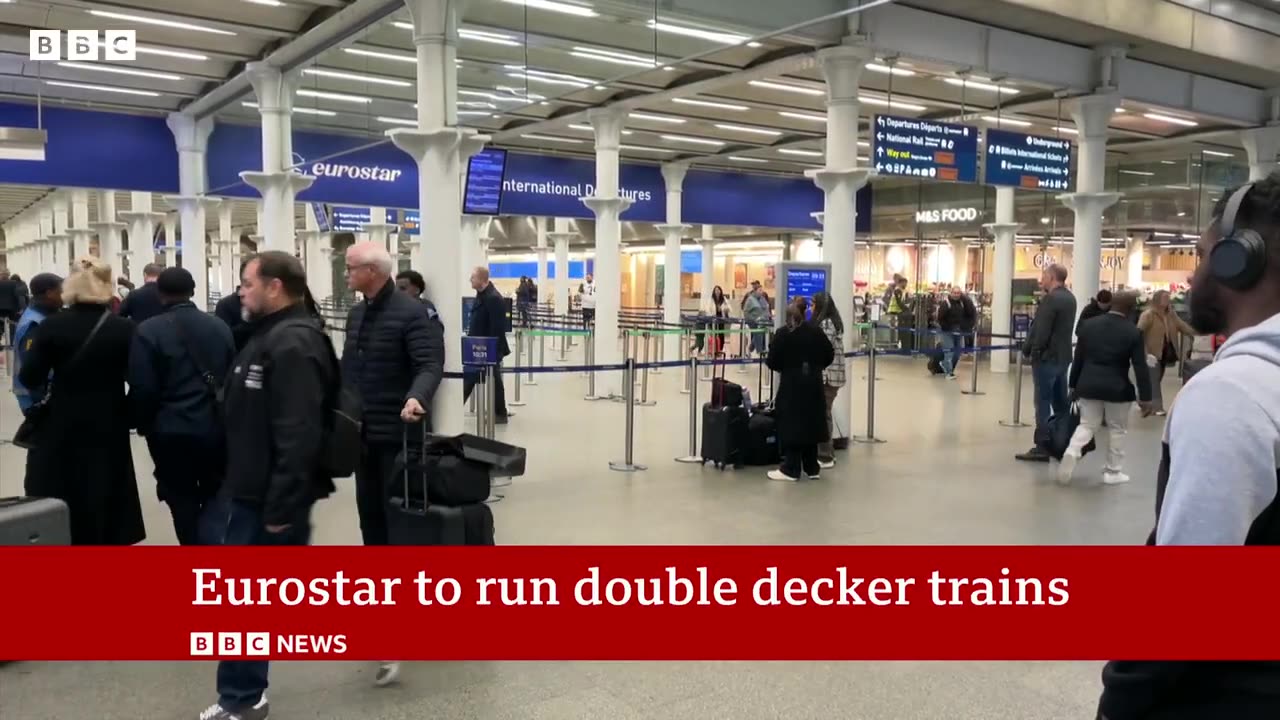 Eurostar orders first double-decker trains to run through Channel Tunnel