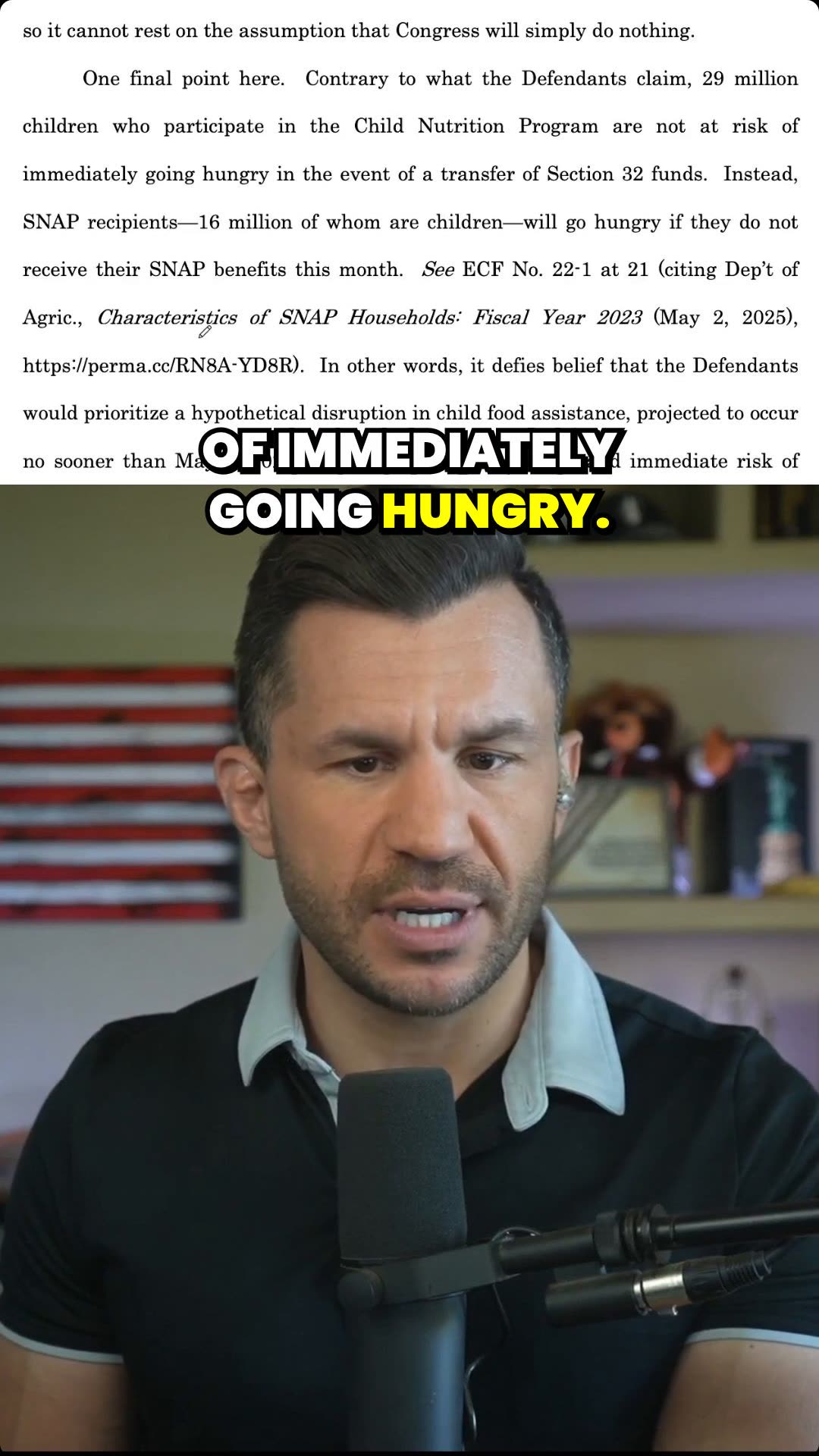 Judge FORCES Kids Funds to Pay SNAP