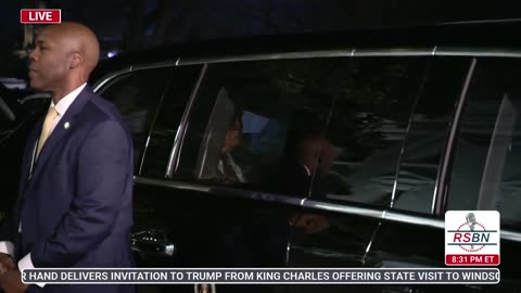 NOW: President Trump depart White House ahead of highly anticipated first address to Congress