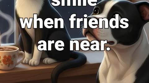 Even the pumpkins smile when friends are near #anxietyrelief #cat #lofihiphop #calmingmusic