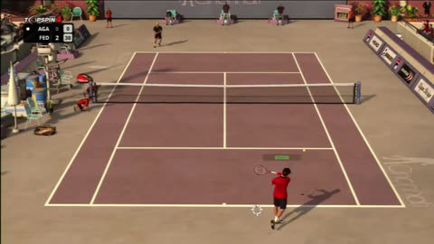 Top Spin 2K25 Amazing Rally On Match Point Career Mode
