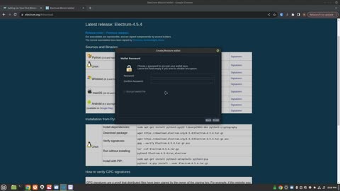 Setting Up a Software Wallet: Video 4 of 6