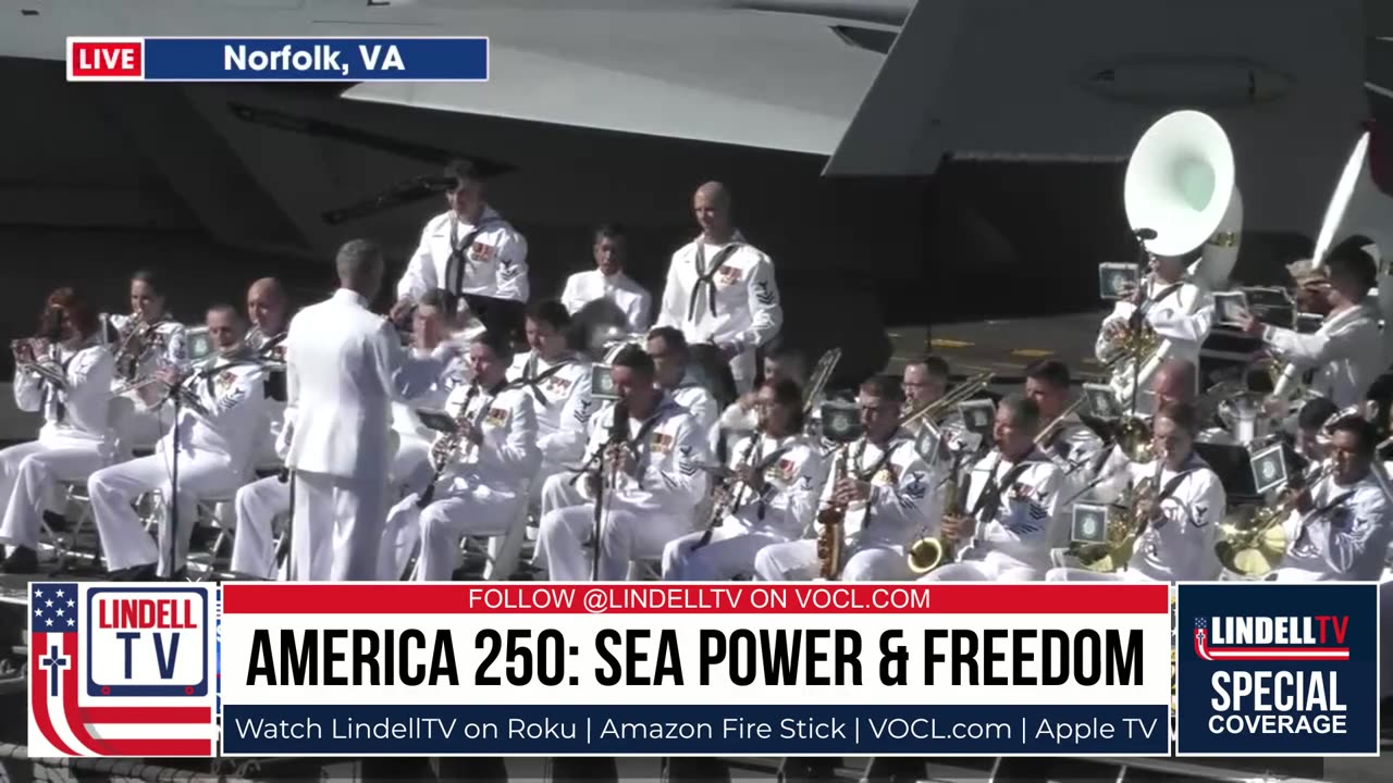 LIVE COVERAGE: AMERICA 250: SEA POWER & FREEDOM