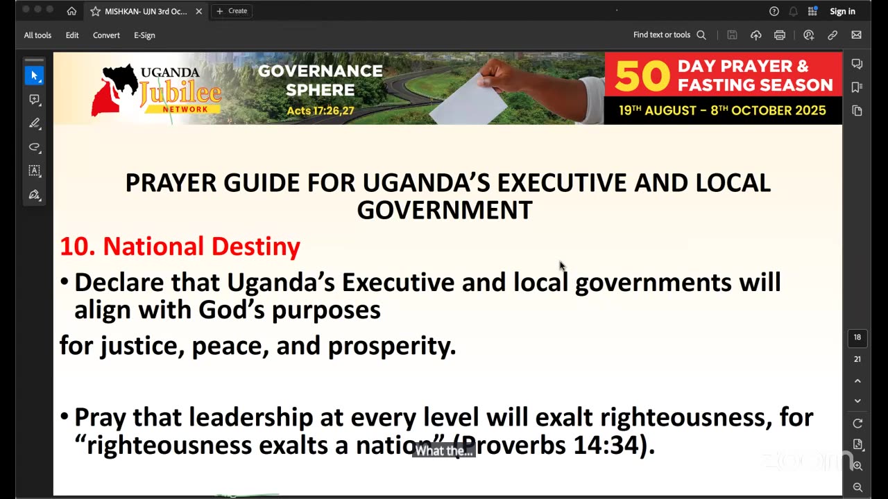 Day 46 – The Executive || MISHKAN