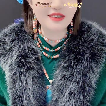 20251023-07 Natural Original Turquoise Plain Pendant Plain Emerald Elegant