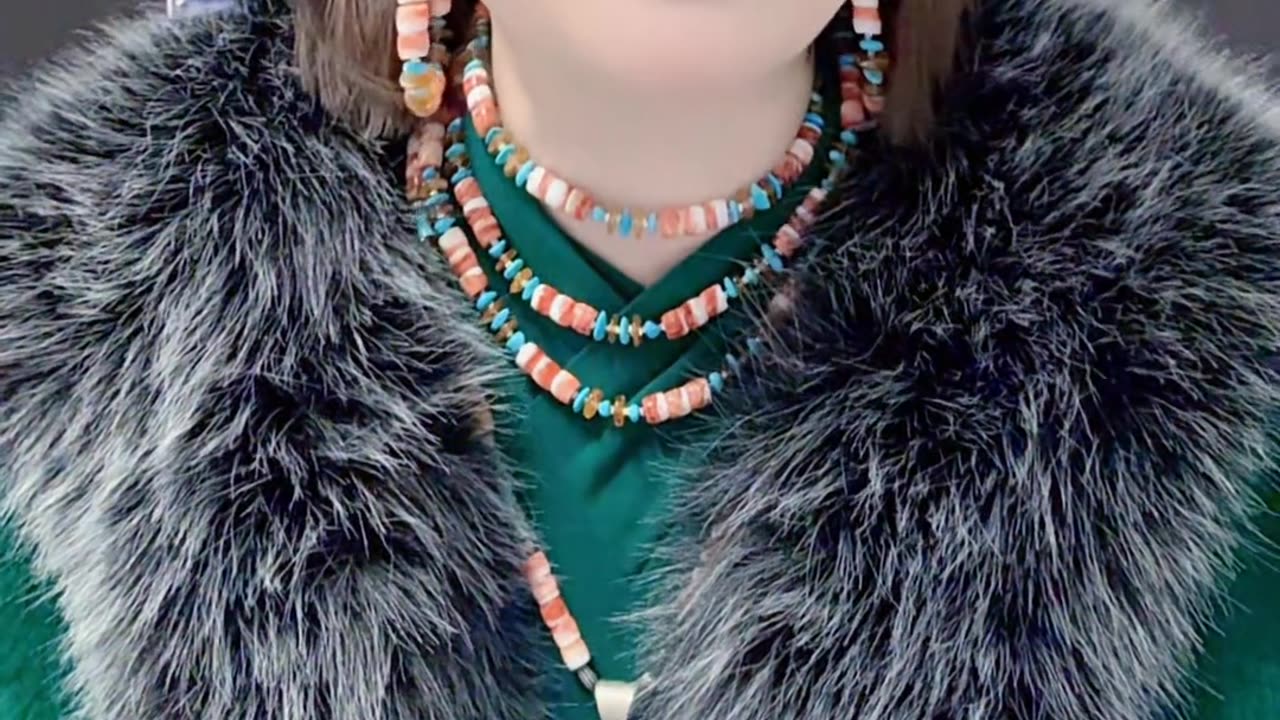 20251023-07 Natural Original Turquoise Plain Pendant Plain Emerald Elegant