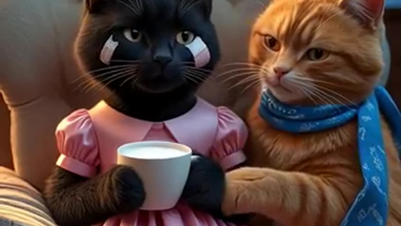 Ai cat story. You don't hurt the ones i love 😠 PART 2