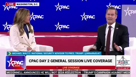 FULL SPEECH: Michael Waltz Speaks at CPAC 2025 Day Two - 2/21/25