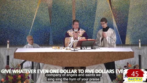 NCTV45 CATHOLIC MASS HOLY SPIRIT PARISH (ST VITUS) 9:00 AM WED NOV 14 2025