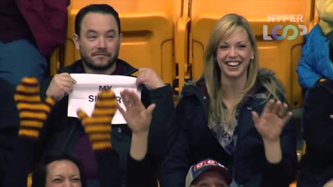 THIS FAN FORGOT THEY WERE LIVE AND DID THIS... 