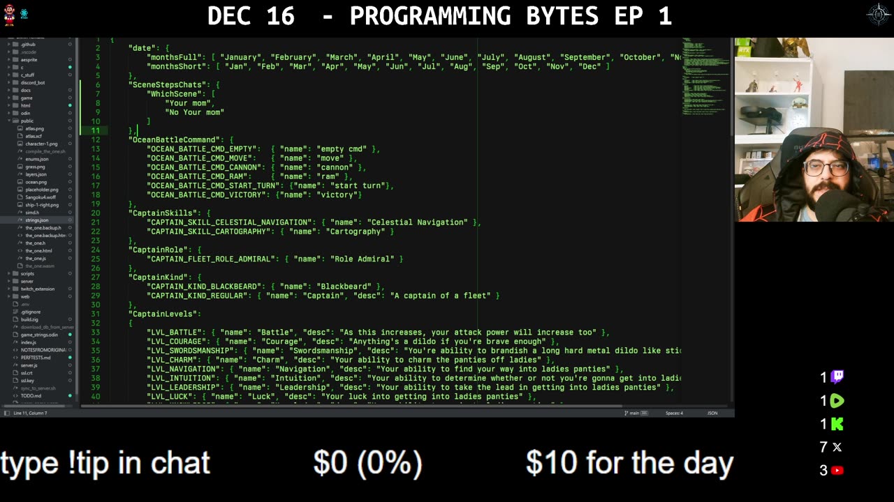 Programming Bytes EP 1 - Updates on my video game