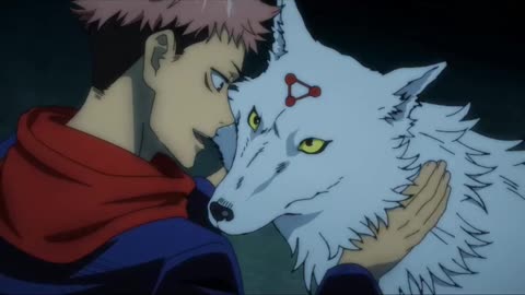 Yuji hyping up the Demon Dog is peak comedy. 😭👏 #JujutsuKaisen