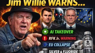 Jim Willie Drops BOMBSHELL Truths 💥 Charlie Kirk, AI Takeover, RFK Jr., Fluoride & EU Collapse