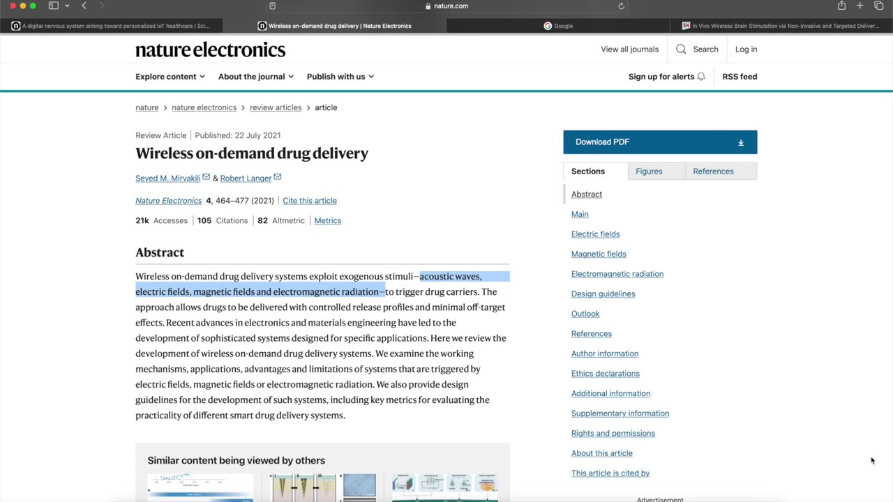 EPISODE 29 - Wireless Drugging, The Digital Nervous System