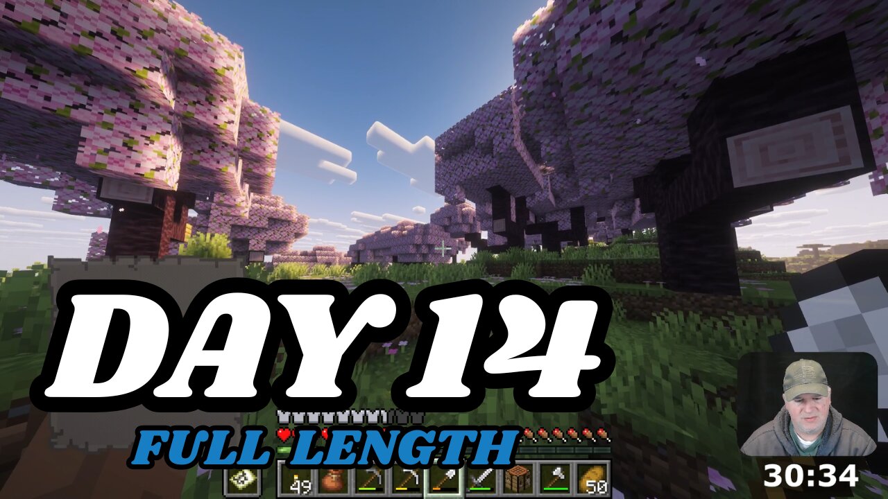 Minecraft Dad Challenge Day 14: Lost Maps, New Biomes & The Search for the Desert Begins!