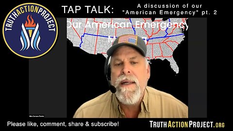 TAP TALK: A Discussion Of Our "American Emergency" Pt. 2