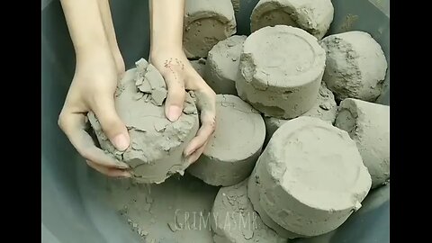 cement asmr crush pure