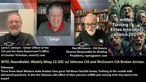 INTEL Roundtable: Weekly Wrap 12-DEC w/ Johnson CIA and McGovern CIA Broken Arrows.