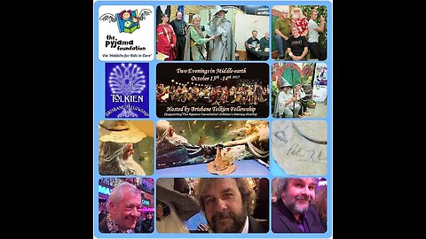 PETER JACKSON ⭐ + IAN McKELLEN ⭐ signed Gandalf 🧙‍♂️ hat donated to Pyjama Foundation 💛🌈 charity