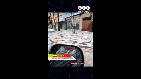 #Iran #Lahijan #Hailstorm #Flooding #SevereWeather #Gilan #WeatherAlert #climate #anomaly