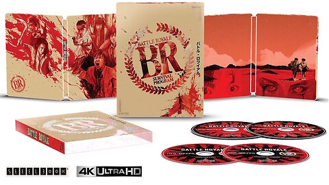 Battle Royale [4K UHD SteelBook Limited Edition]