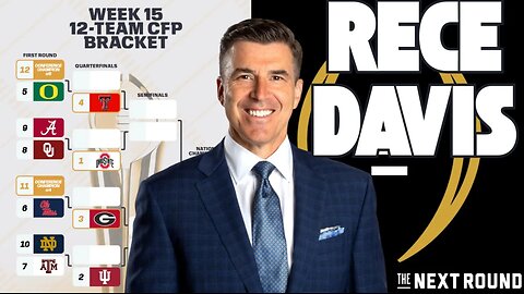 Rece Davis Talks Alabama vs. Georgia, College Football Playoff DRAMA & Penn State Coaching Search