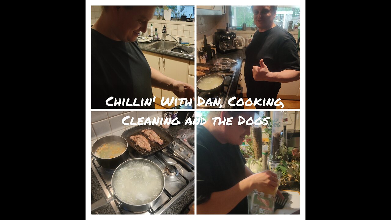 Chillin' With Dan, Cooking, Cleaning and the Dogs