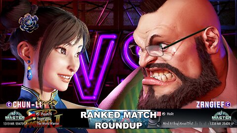 Kuya Kalbo SF6 Ranked Roundup. Chun Li Master Rank [Hori Fight Stick]