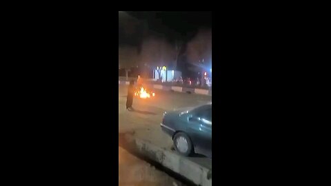 The protests in Iran are continuing for the ninth consecutive day. This video is from Ilam Province.